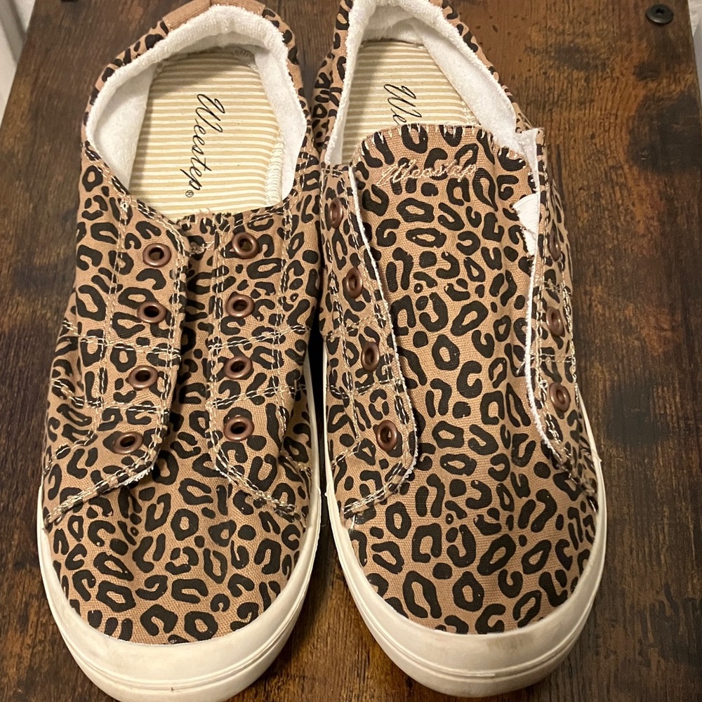 Leopard Print Women's Sneakers
